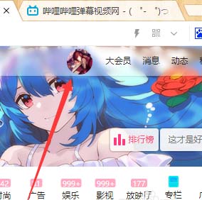 bilibili头像佩戴挂件的图文操作