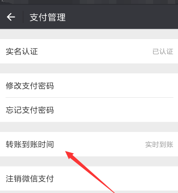 微信APP修改转账到账时间的操作过程