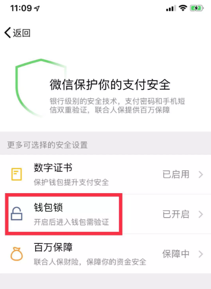保护微信钱包的详细教程分享