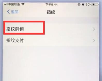 苹果手机中支付宝设置指纹锁的具体操作流程