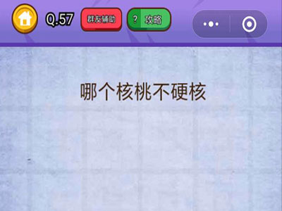 哪个核桃不硬核_燃烧吧我的大脑第57关