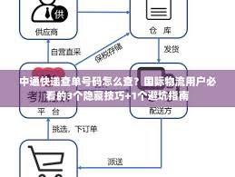 中通快递官网怎么查询