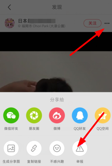 小红书中举报违规笔记的具体操作步骤