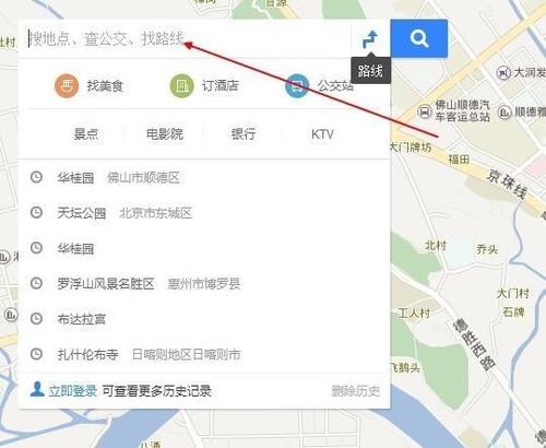 百度地图中进入三维地图的具体操作流程