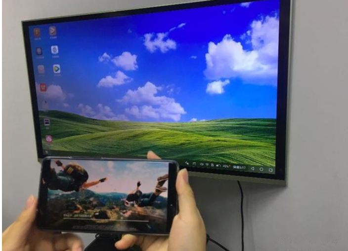 华为EMUI9.0中使用无线网投屏功能的具体操作方法