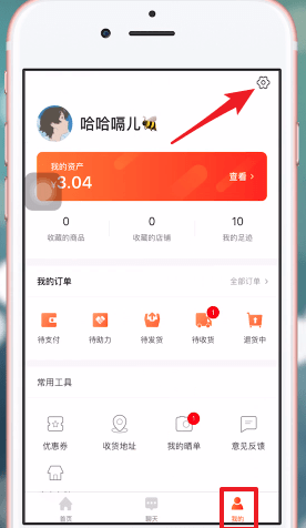 淘集集中联系看客服的具体方法介绍