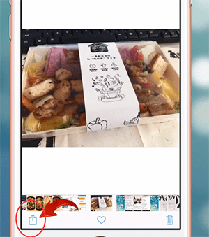 苹果手机中发送Live Photos照片给微信好友的具体操作步骤