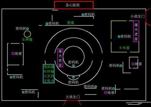 第五人格地图大全所有地图汇总 第五人格全部地图平面图详解