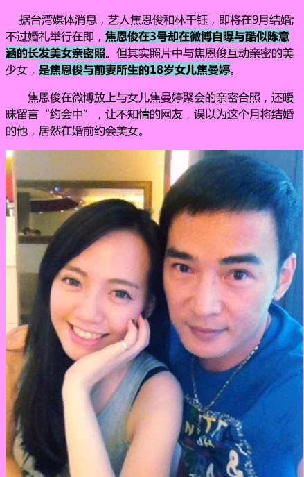 创造101焦曼婷是焦恩俊的女儿吗 焦曼婷家庭背景资料介绍