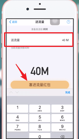 苹果手机中共享手机流量的具体操作方法