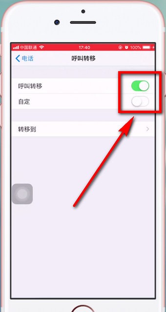 苹果手机中设置来电转移的详细操作步骤