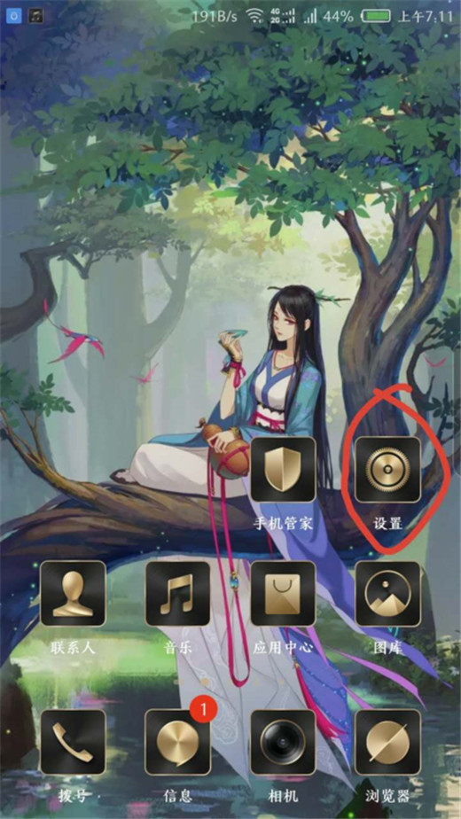 坚果pro2s手机设置显示实时网速具体操作方法
