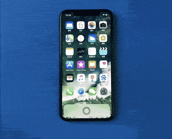 iPhone X回到主页的简单操作