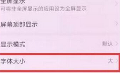 华为mate20x设置字体大小的具体步骤介绍