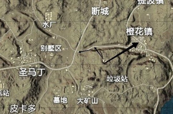 绝地求生刺激战场沙漠怎么打野？沙漠打野点攻略