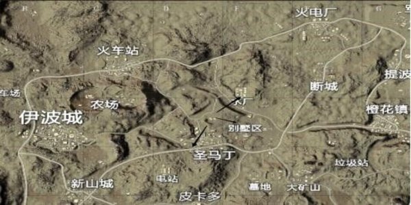 绝地求生刺激战场沙漠怎么打野？沙漠打野点攻略