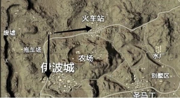 绝地求生刺激战场沙漠怎么打野？沙漠打野点攻略