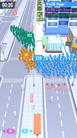 抖音一群人在城市里走的游戏叫什么？Crowd City游戏介绍