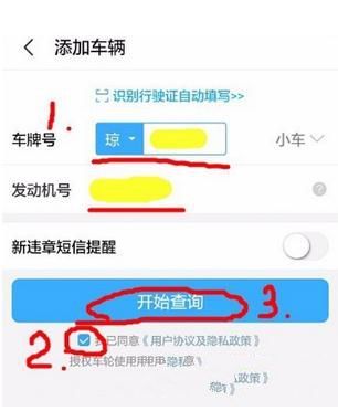 车轮查违章app中查询违章记录的具体步骤讲述