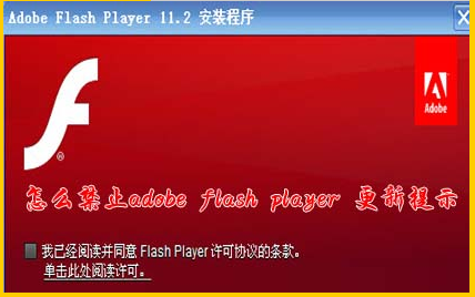 怎样禁止adobe flash player for ie更新提示？解决的方法介绍