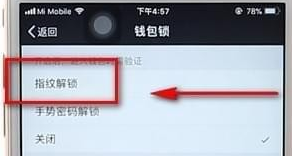 微信app设置钱包锁的具体操作步骤