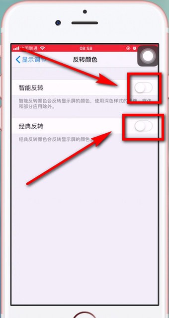苹果手机设置颜色反转的具体步骤介绍