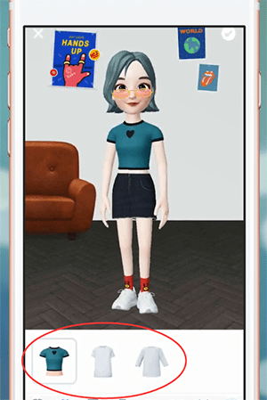 ZEPETO中换衣服的具体操作步骤