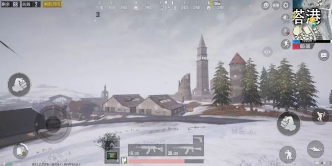 绝地求生刺激战场雪地地图维寒迪点位分析