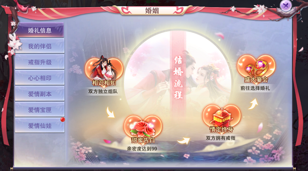 八仙封神传手游怎么结婚 八仙封神传手游婚姻系统介绍 