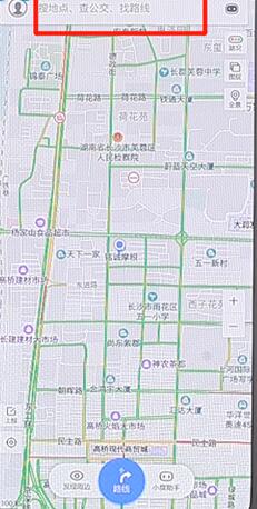 在百度地图里设置不走高速的图文操作