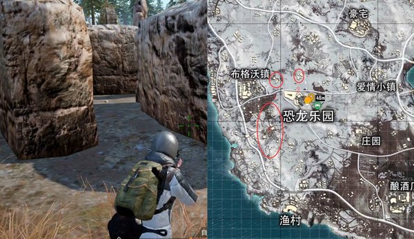 绝地求生刺激战场雪地恐龙乐园打法攻略
