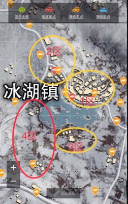 绝地求生刺激战场雪地冰湖镇资源点介绍