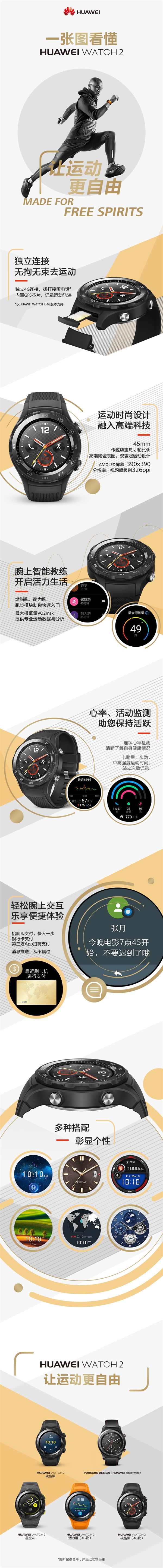 华为watch2怎么样 华为watch2配置价格介绍