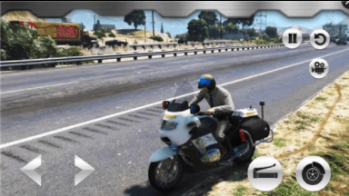 警用摩托车模拟3D