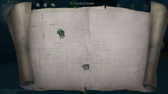 第五人格疯人院电机地窖分布图