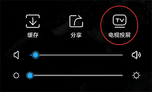 爱追剧中投屏的具体操作流程