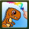 Coloring Board Dinosaurus HD