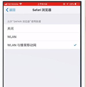 苹果手机中自带浏览器联网的具体操作方法