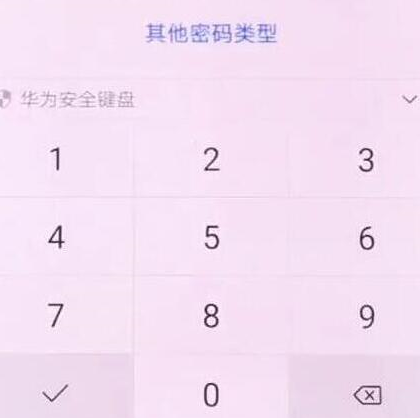 荣耀v20设置锁屏密码的具体操作步骤。