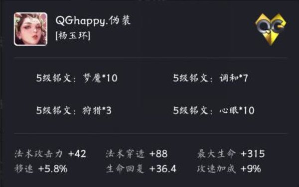 王者荣耀S14杨玉环怎么带铭文？QG职业选手教你杨玉环铭文装配