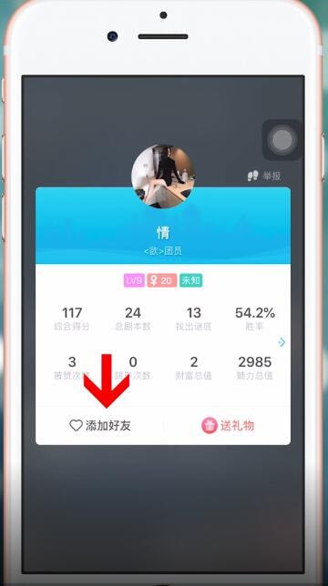 我是谜中加好友的具体操作方法