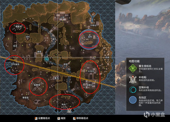 apex英雄跳伞点怎么选择