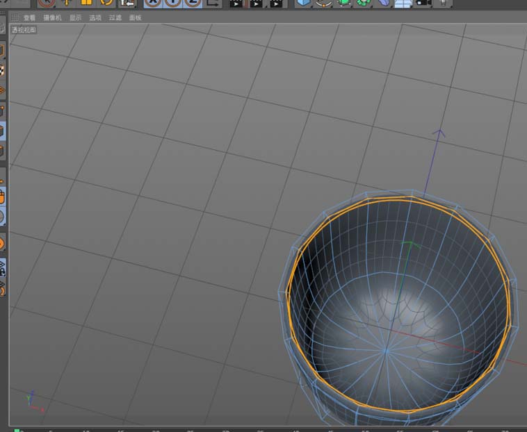 使用C4D建模杯子的具体操作流程