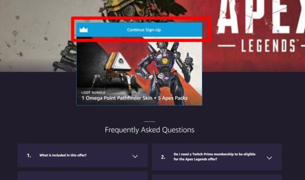 apex英雄twitch礼包怎么领取 twitch礼包领取详细教程
