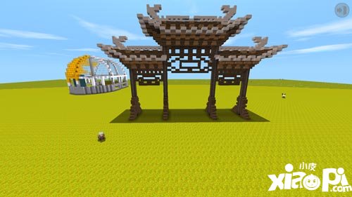 迷你世界中国风牌楼制作教程