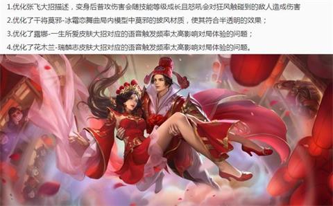 王者荣耀2.26更新：初春活动开启 米莱狄增强