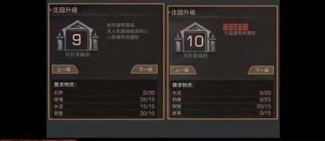 明日之后10级庄园怎么解锁 10级庄园有哪些新内容