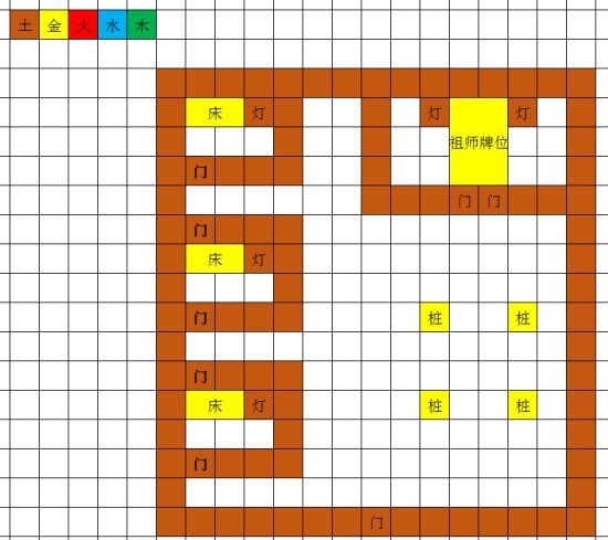 了不起的修仙模拟器双开门大吉房间建造方法