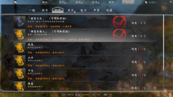 ⁄