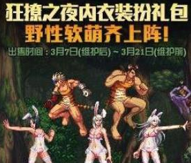 dnf狂撩之夜内衣装扮一览